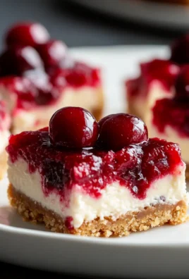 Cherry Cheesecake Bars