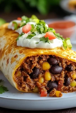 The Ultimate Stuffed Beef Burrito