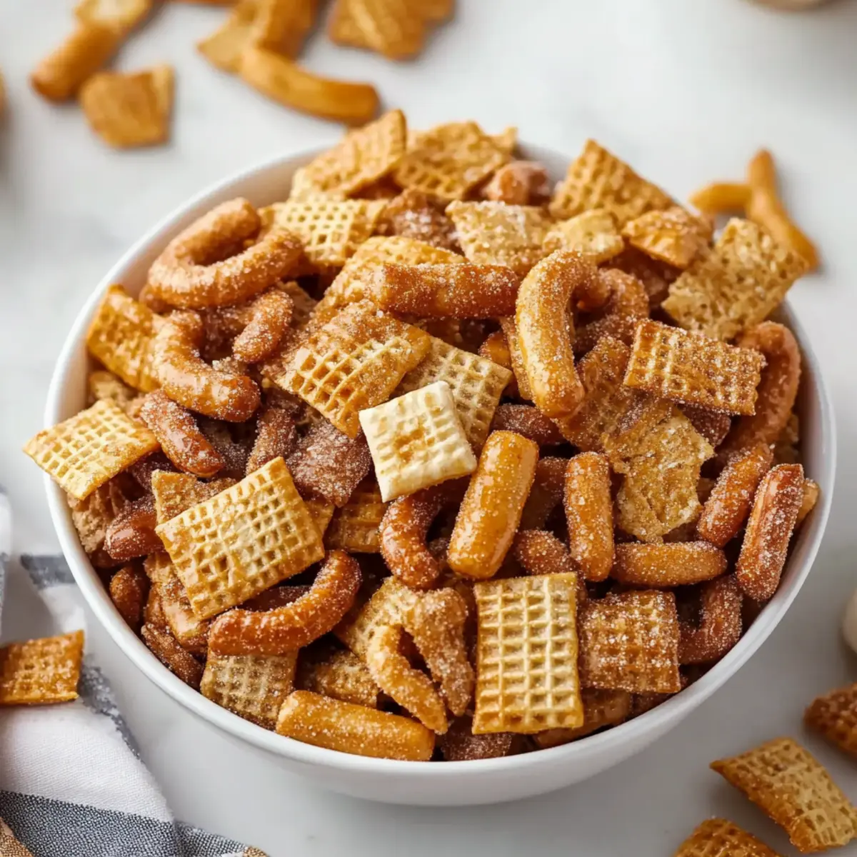 Caramel Churro Chex Mix