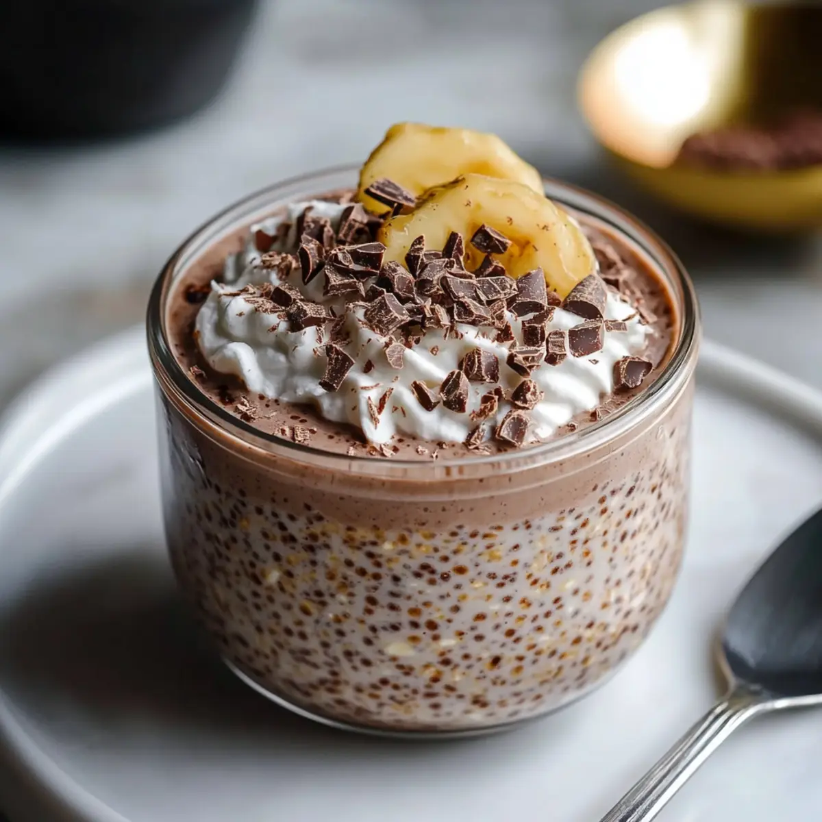 Hot Chocolate Overnight Oats