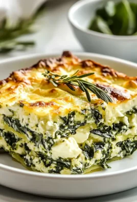 Easy Feta and Spinach Casserole