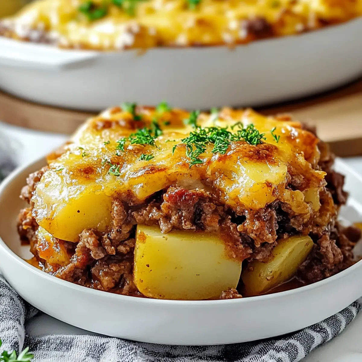 Hearty Beef and Potato Casserole