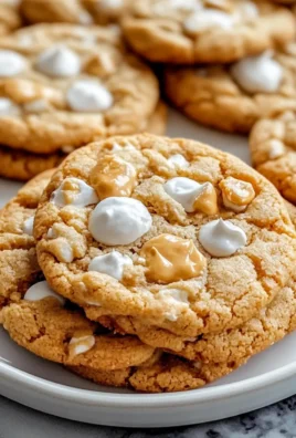 Soft and Chewy Fluffernutter Cookies