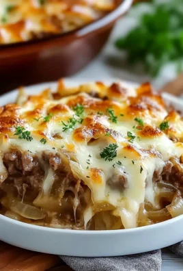 Simple French Onion Beef Casserole
