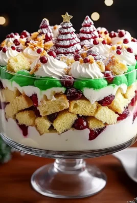 Christmas Tree Cake Trifle