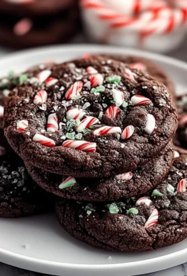 Double Chocolate Peppermint Cookies