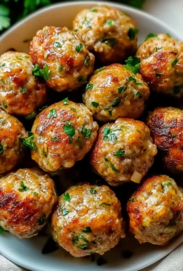 Best Baked Turkey Meatballs