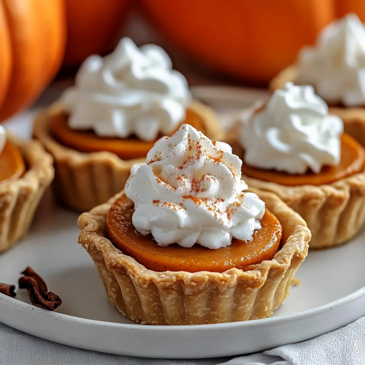 The Best Mini Pumpkin Pies