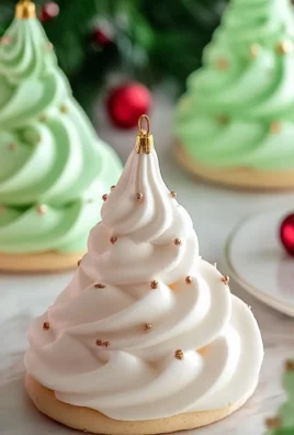Festive Meringue Christmas Trees