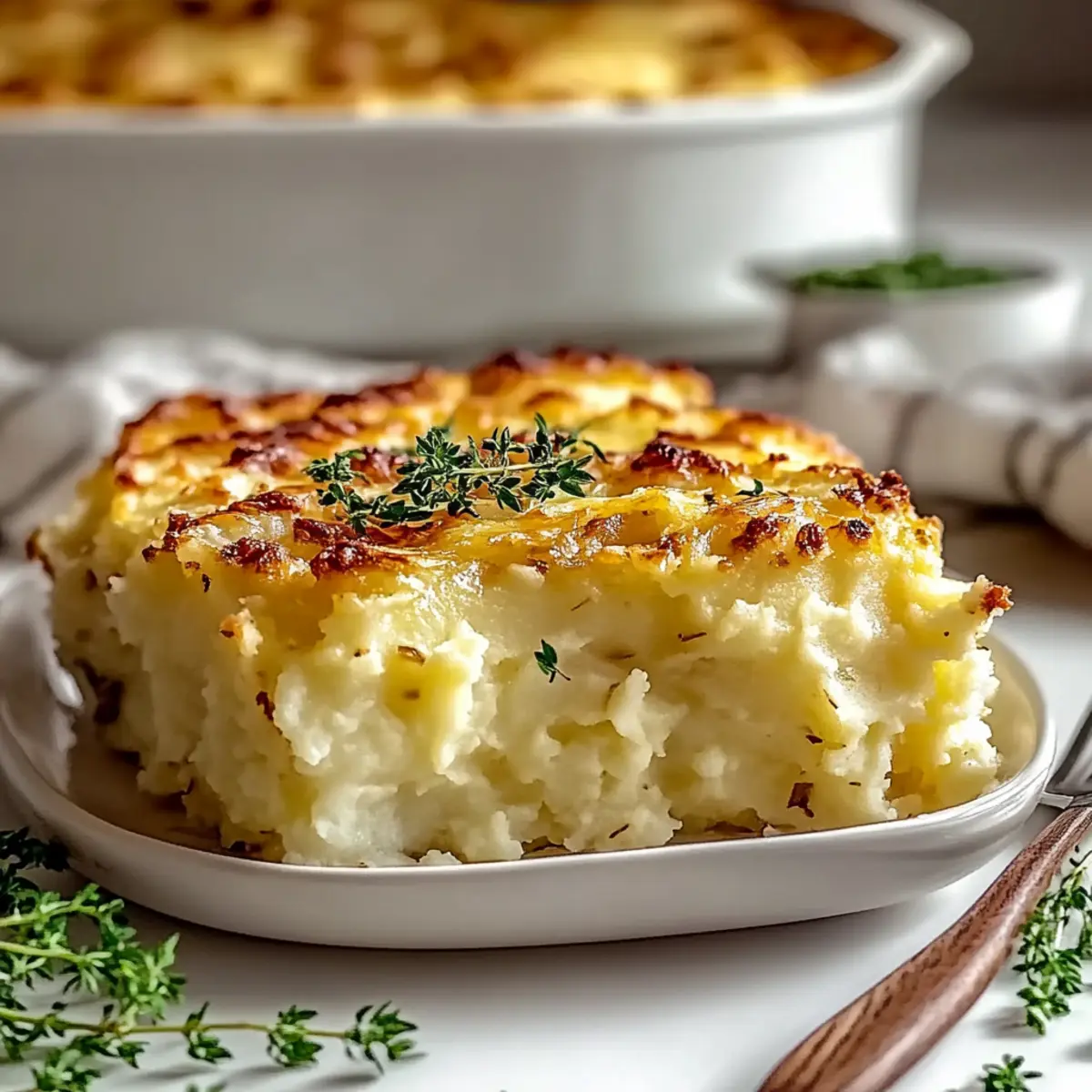 Mouthwatering Mashed Potato Casserole