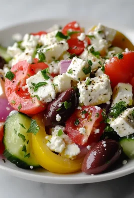 Greek Cottage Cheese Salad
