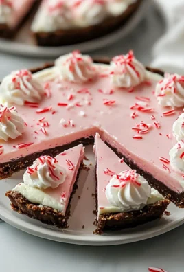 Holiday Bliss Christmas Peppermint Pie