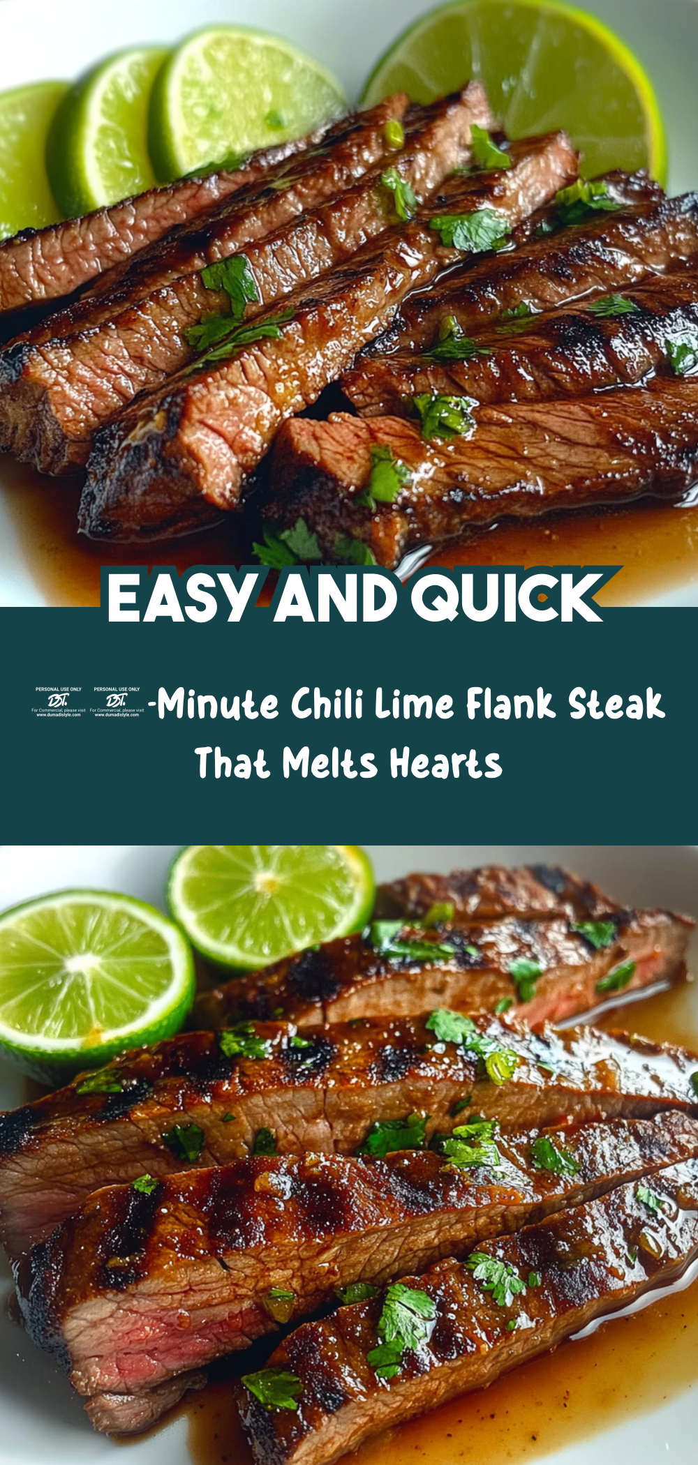 20-Minute Chili Lime Flank Steak That Melts Hearts