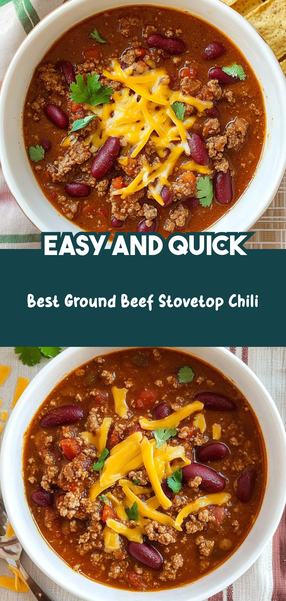Best Ground Beef Stovetop Chili