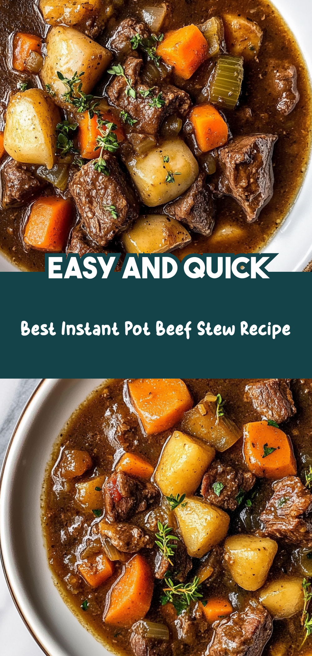 Best Instant Pot Beef Stew Recipe
