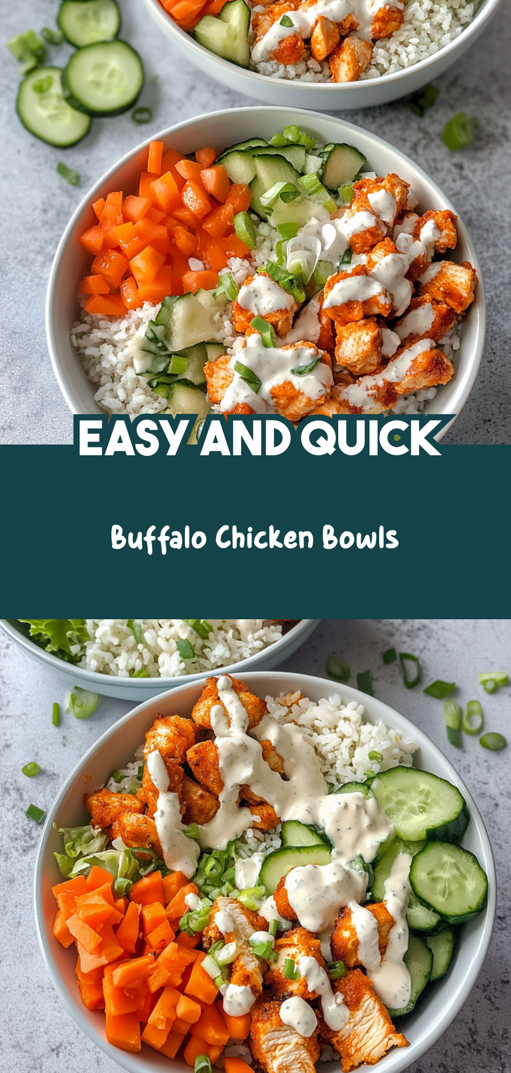 Buffalo Chicken Bowls: A Delicious and Easy Recipe for Game Day or Weeknight Dinners