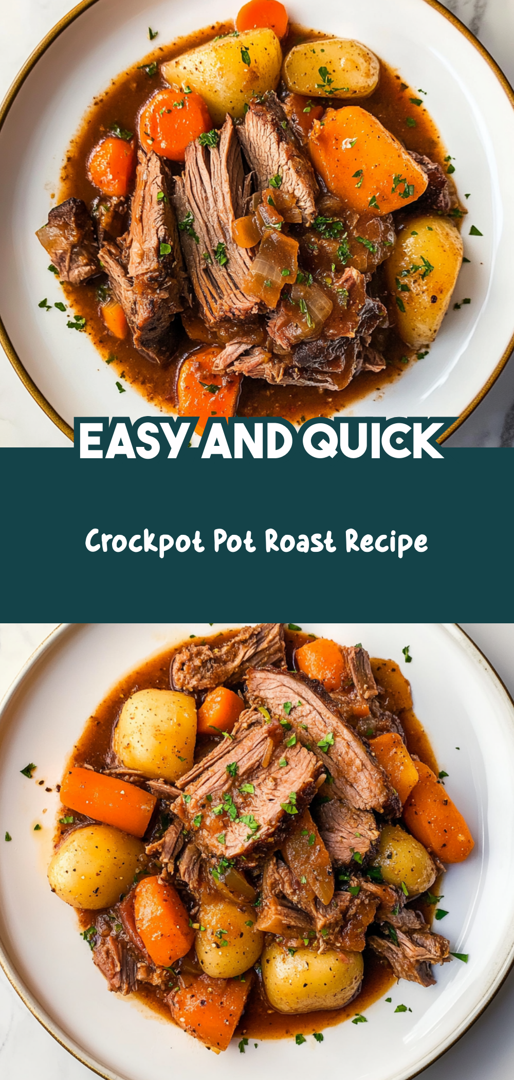 Crockpot Pot Roast Recipe