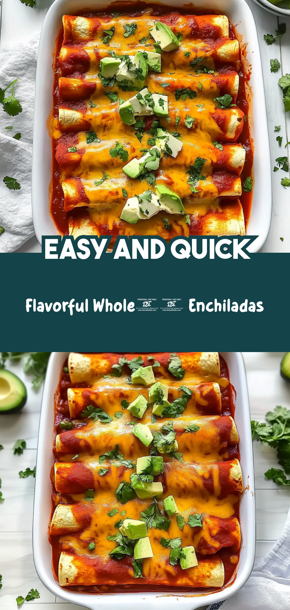 Flavorful Whole30 Enchiladas
