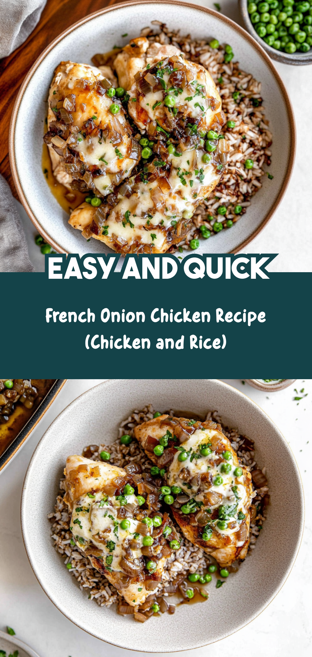 French Onion Chicken Recipe (Chicken and Rice)