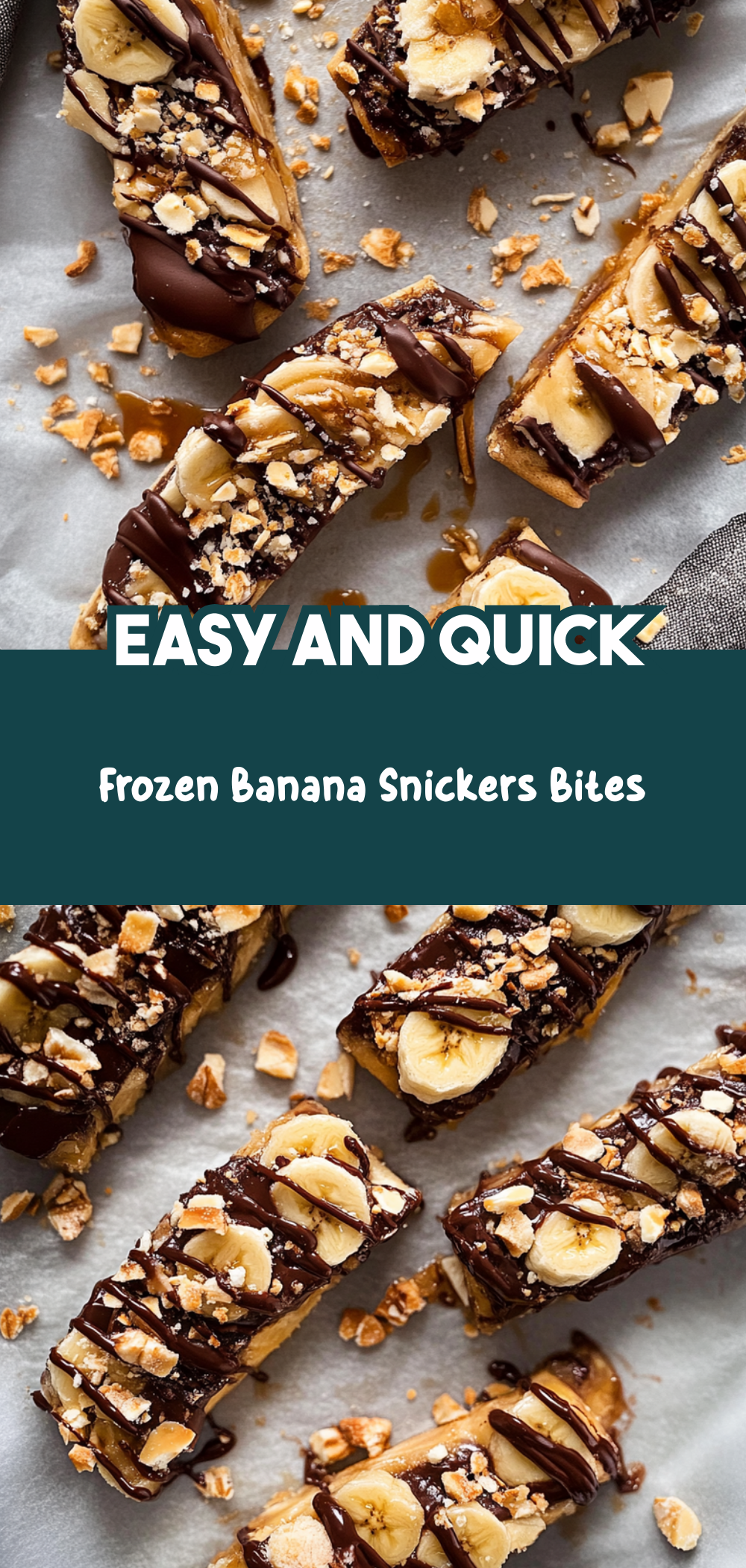 Frozen Banana Snickers