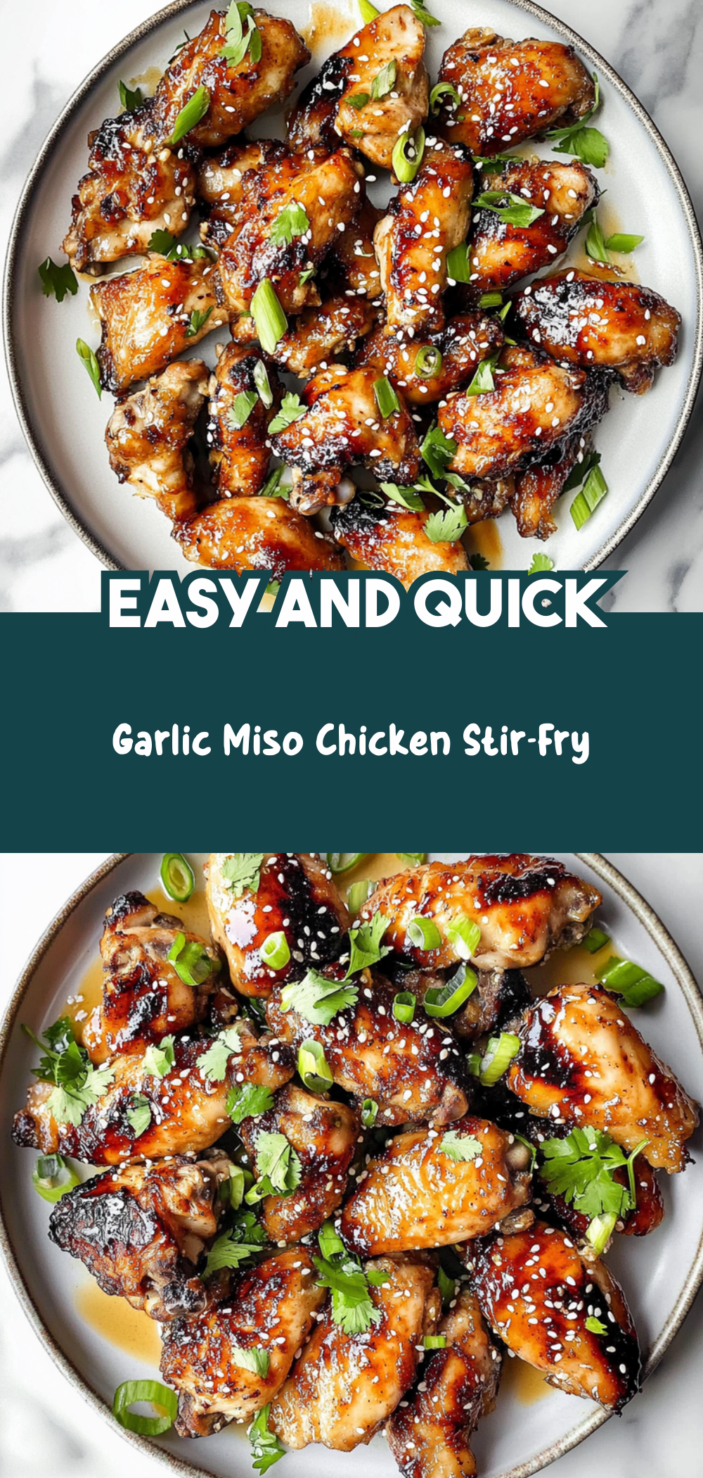 Garlic Miso Chicken