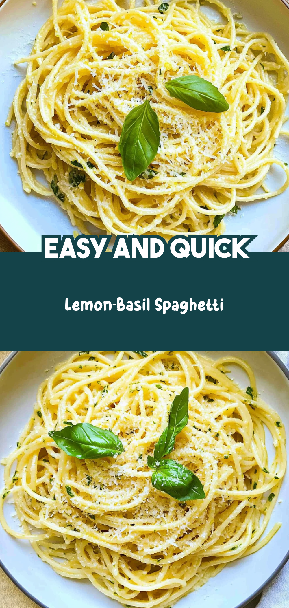 Lemon-Basil Spaghetti