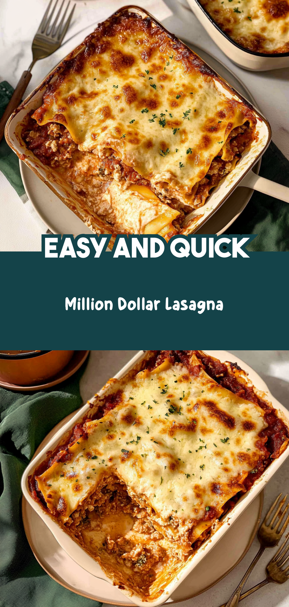 Million Dollar Lasagna