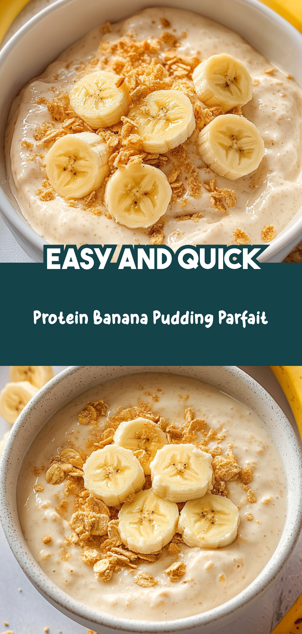 Protein Banana Pudding