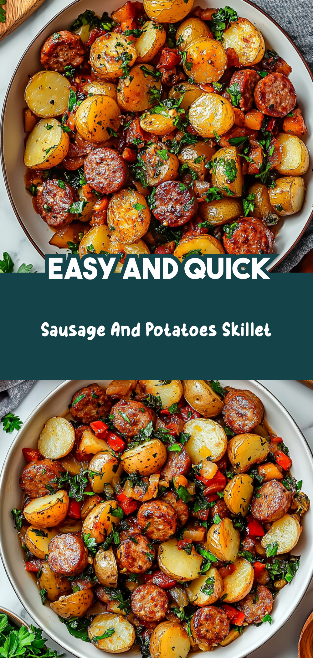 Sausage And Potatoes Skillet