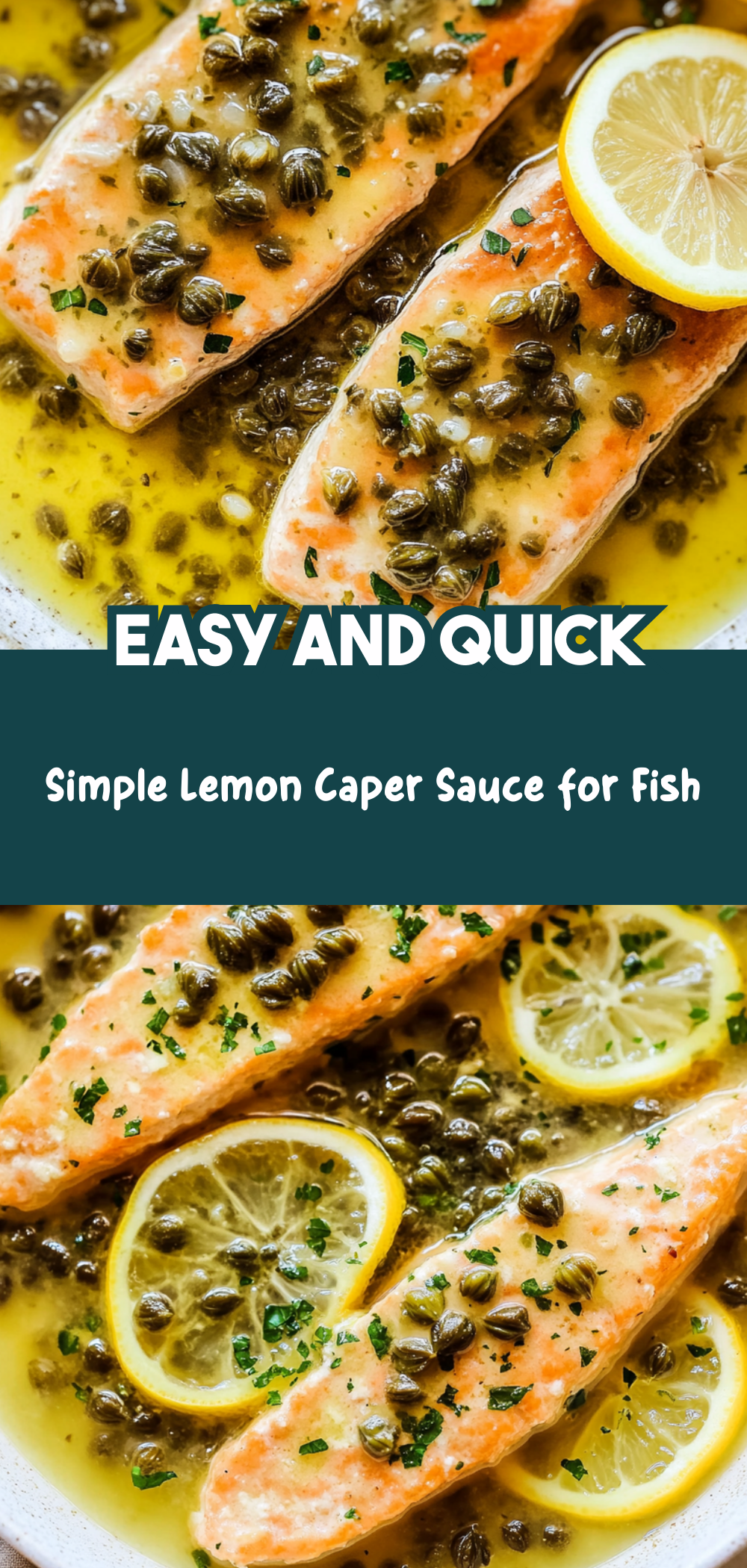 Simple Lemon Caper Sauce