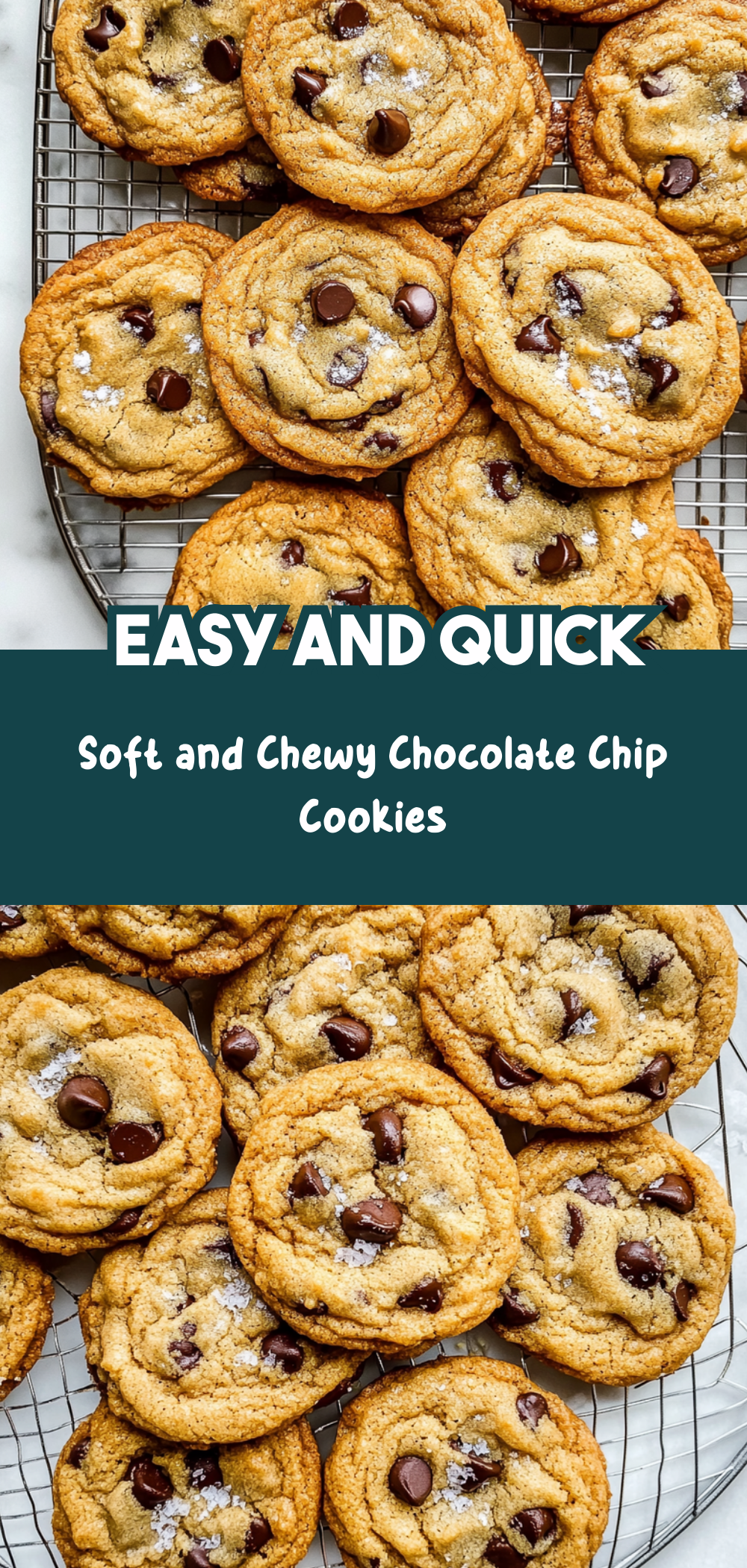 Soft and Chewy Chocolate Chip Cookies