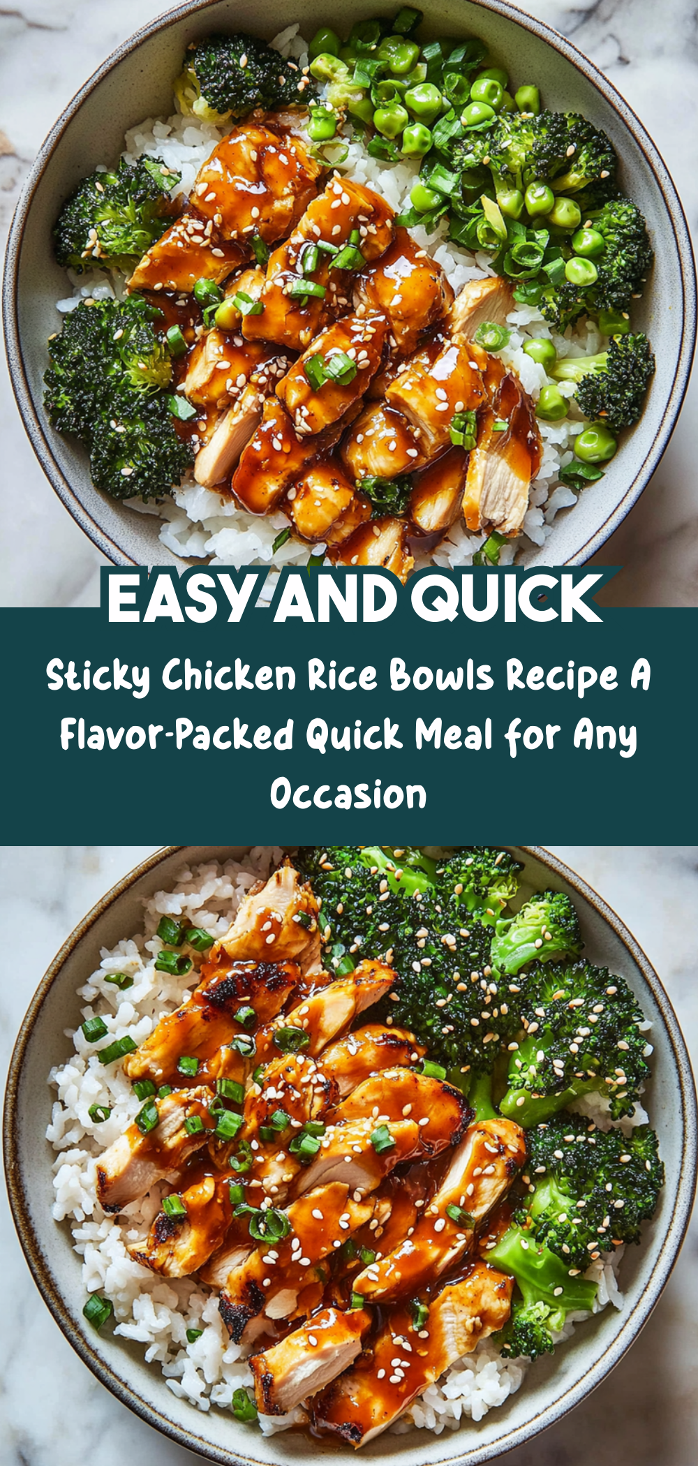 Sticky Chicken Rice Bowls Recipe: A Flavor-Packed, Quick Meal for Any Occasion