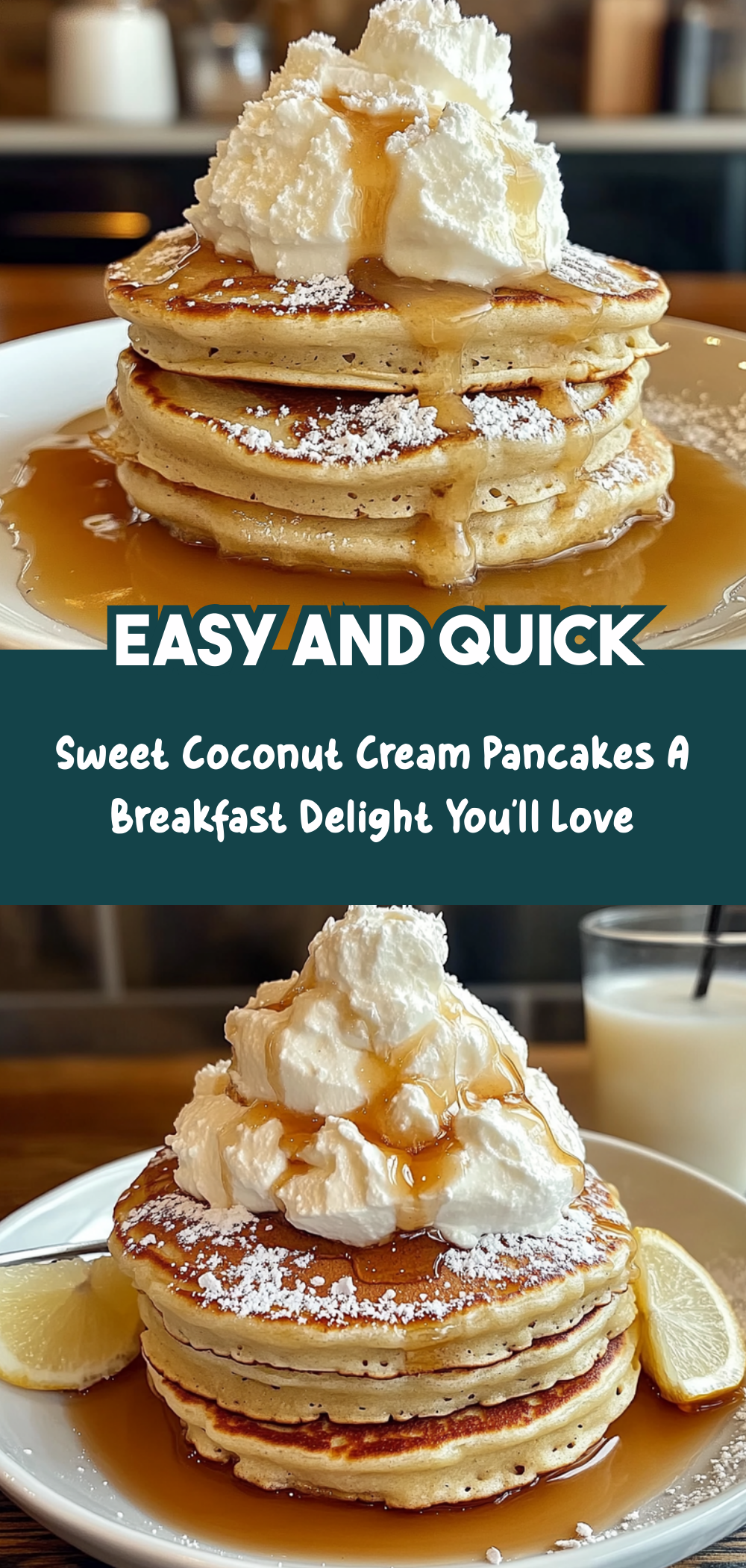 Sweet Coconut Cream Pancakes: A Breakfast Delight You’ll Love!