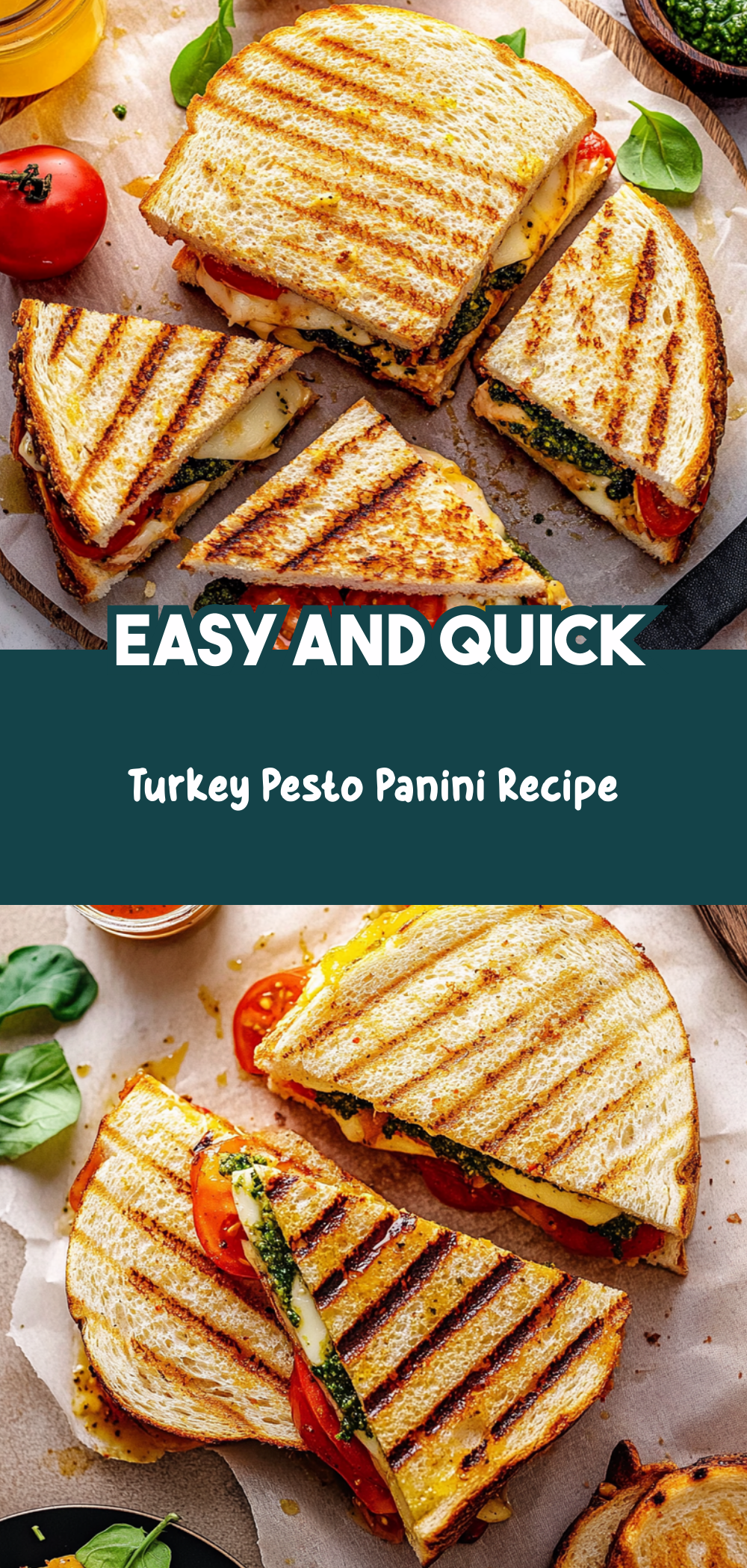 Turkey Pesto Panini Recipe