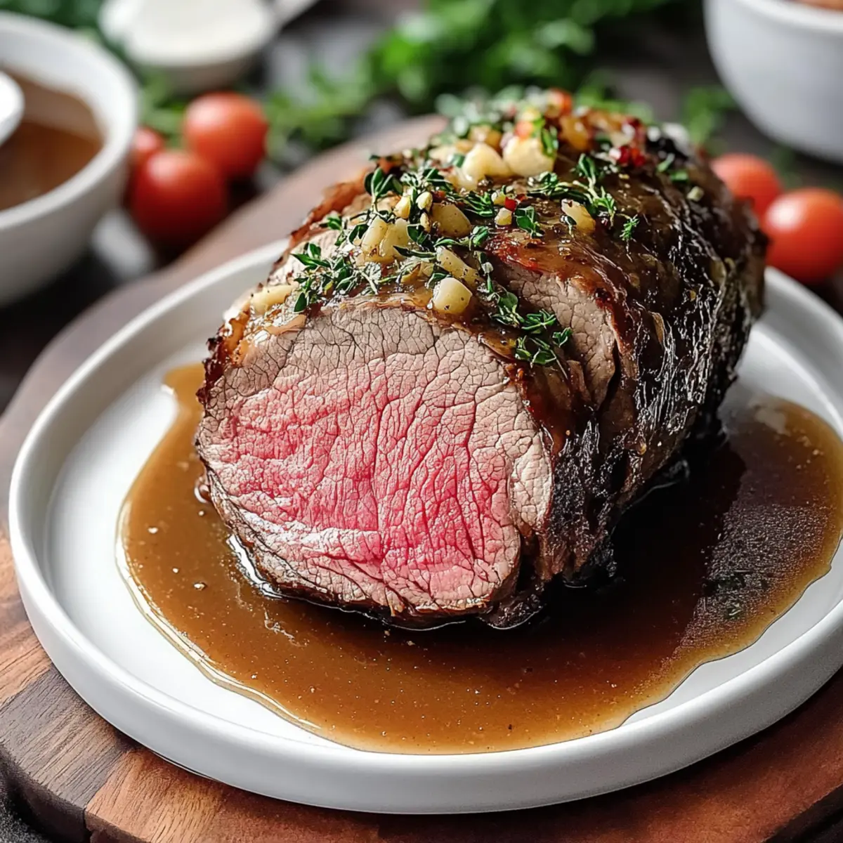 Easy Prime Rib Au Jus Sauce