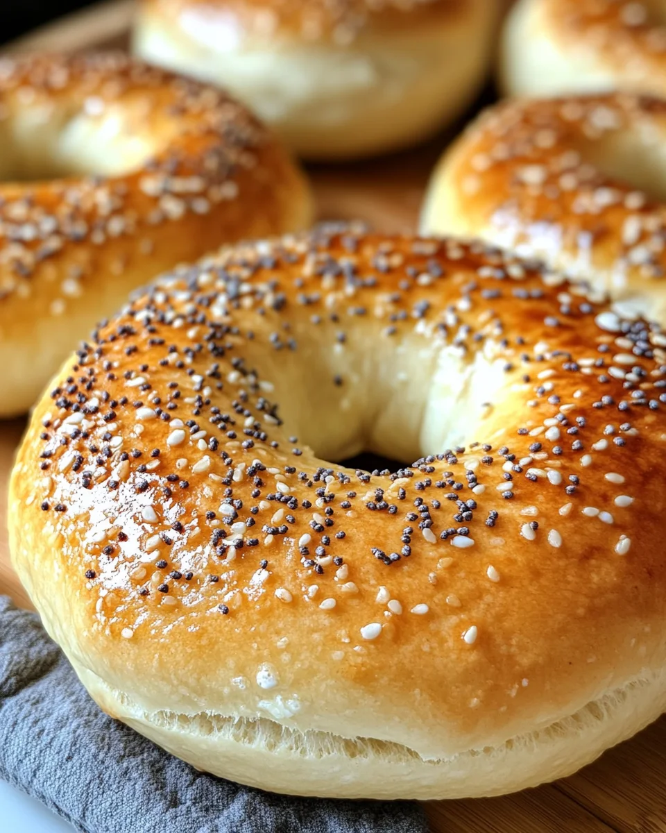3 ingredient high protein greek yogurt bagels