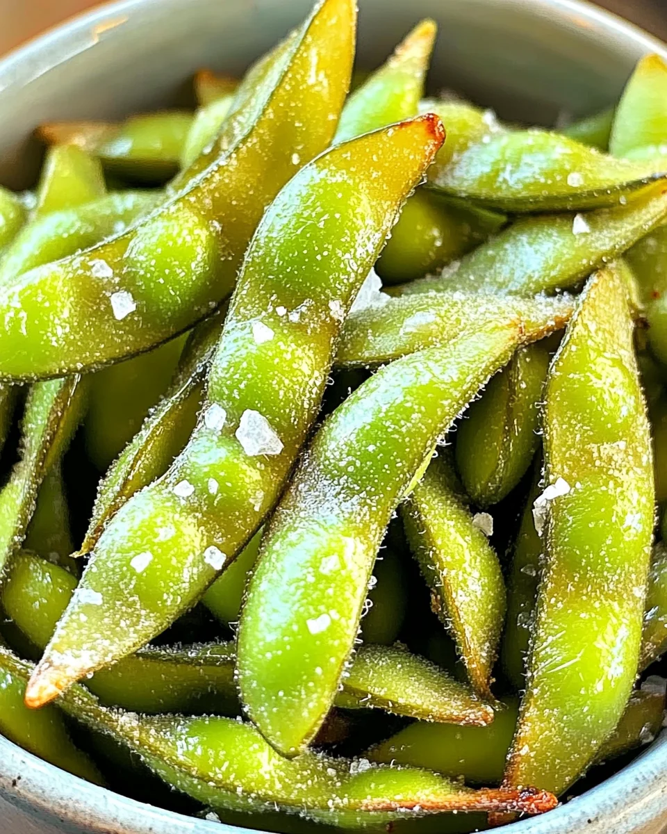 Air Fryer Edamame