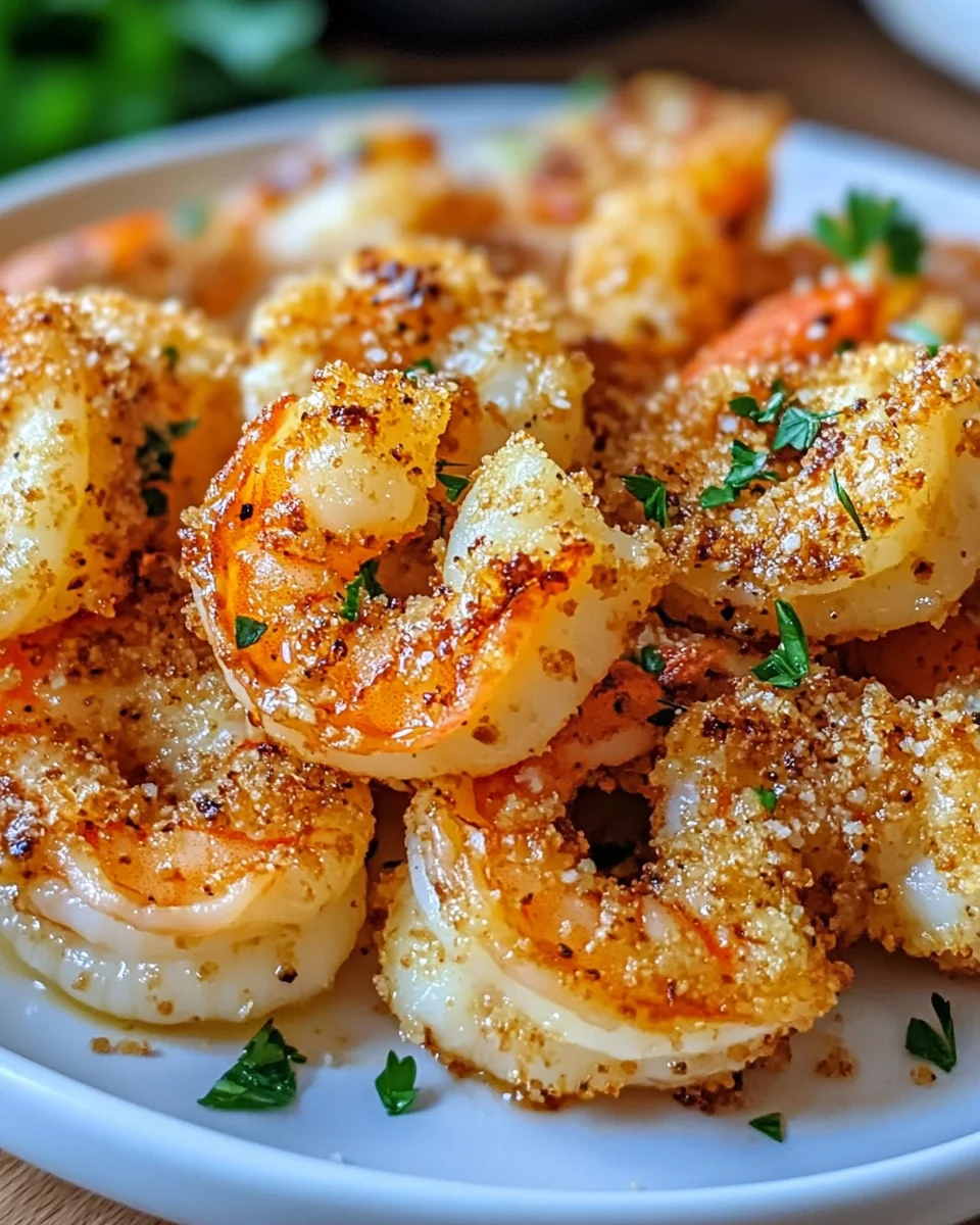 Air Fryer Garlic Parmesan Shrimp for Effortless Gourmet Flavor