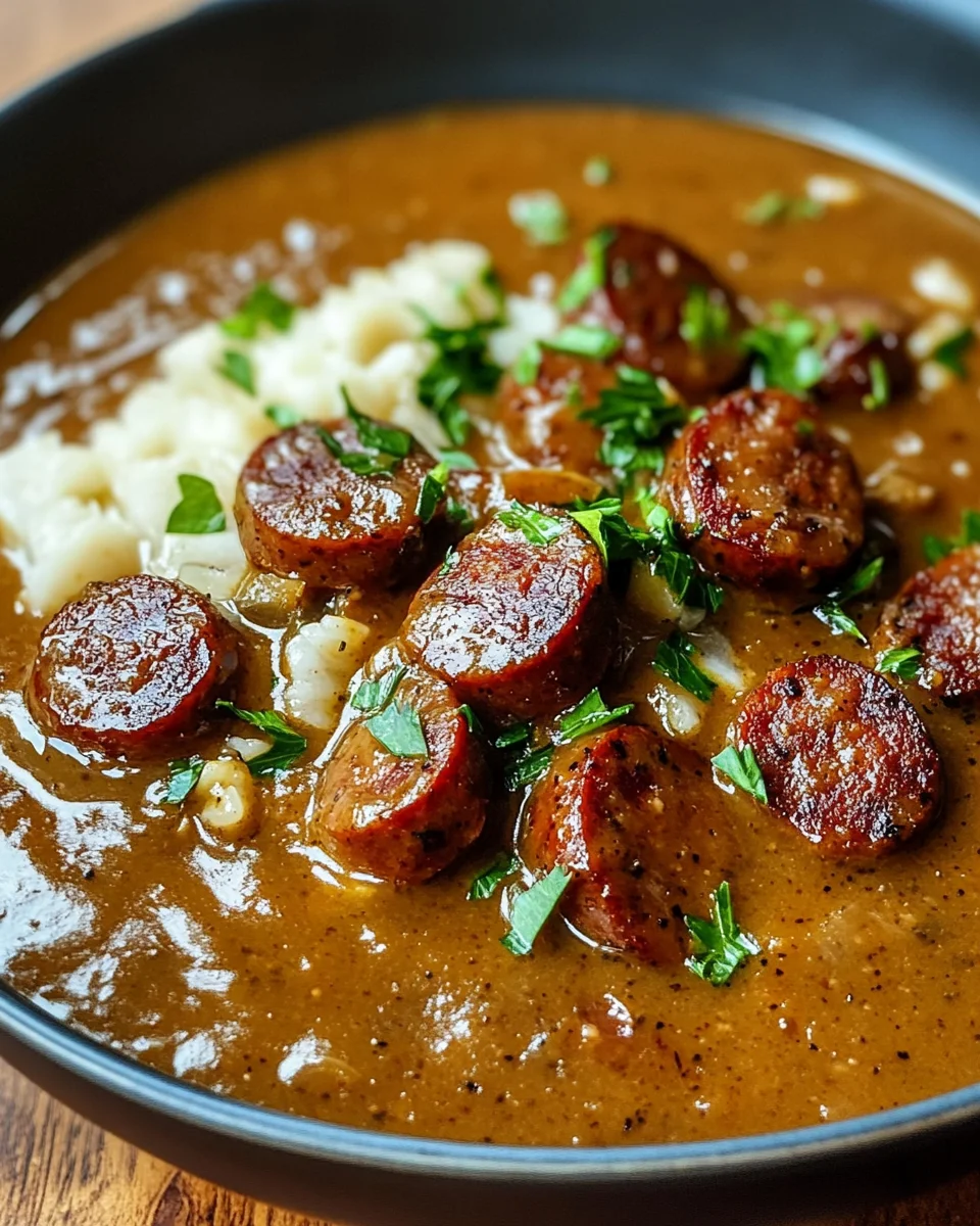 Andouille Sausage Cajun Gravy