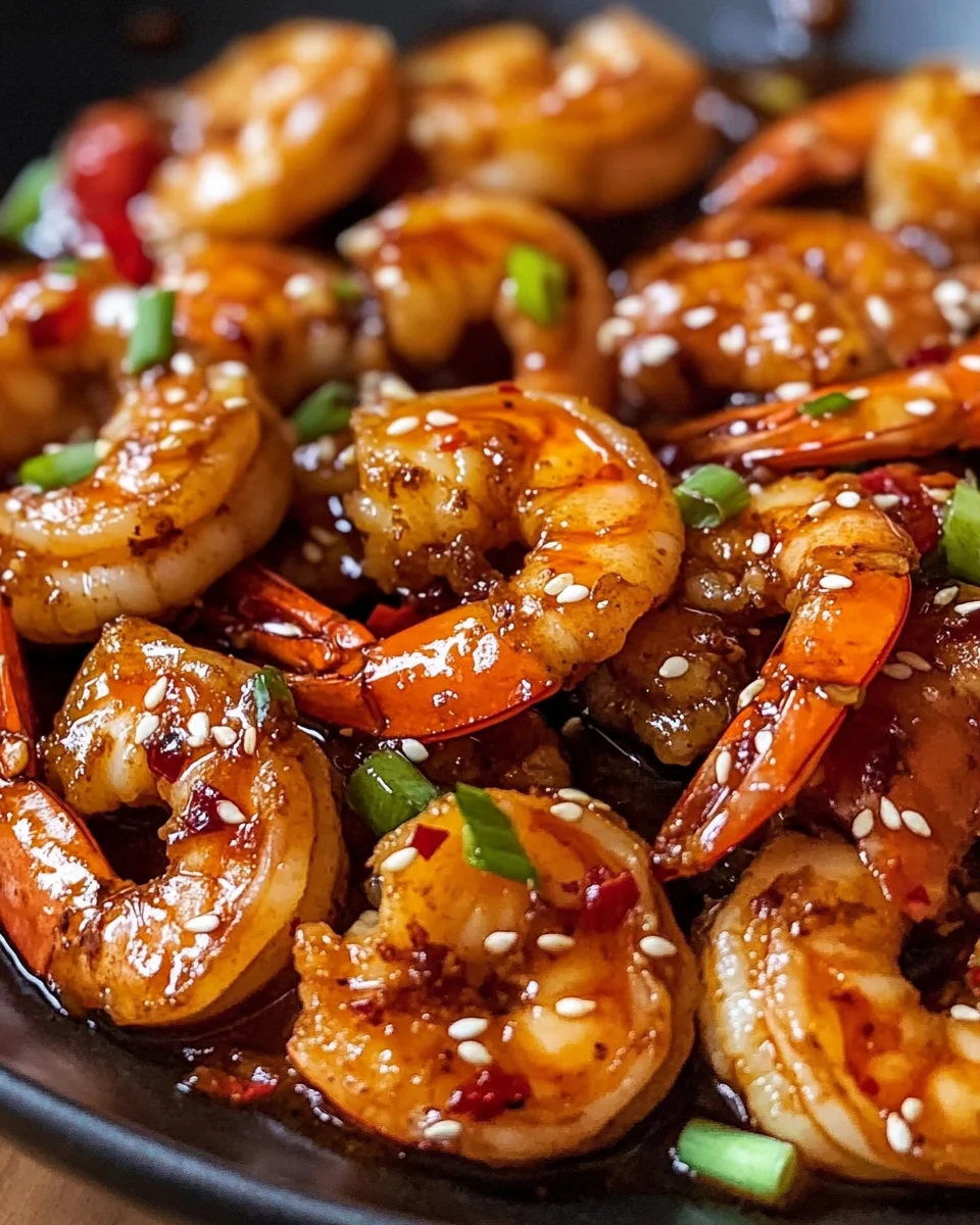 Asian Chilli Garlic Prawns (Shrimp)