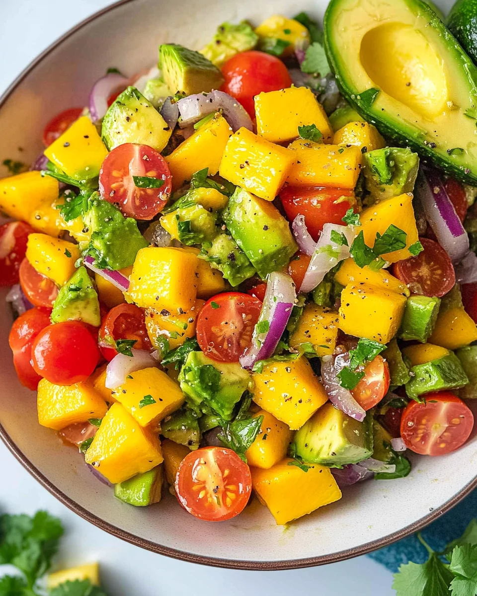 Avocado Mango Salad
