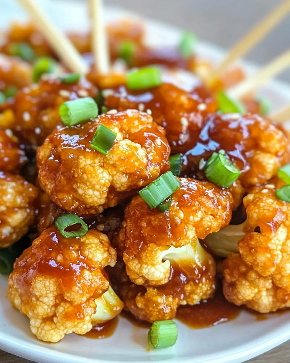Baked Orange Cauliflower