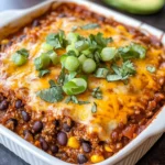 Beef Enchilada Casserole with Rice