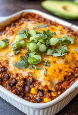 Beef Enchilada Casserole with Rice