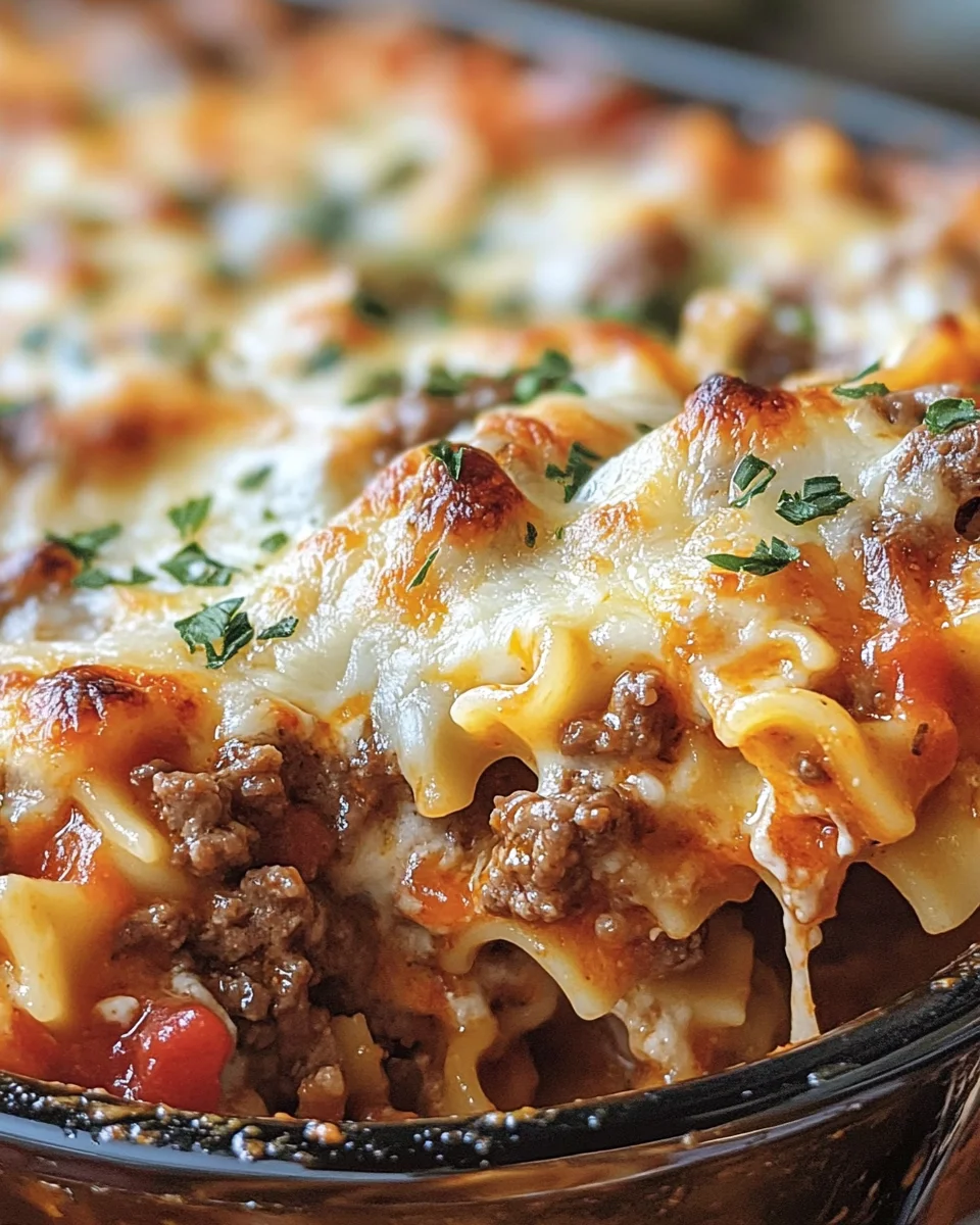 Beef Lombardi Casserole