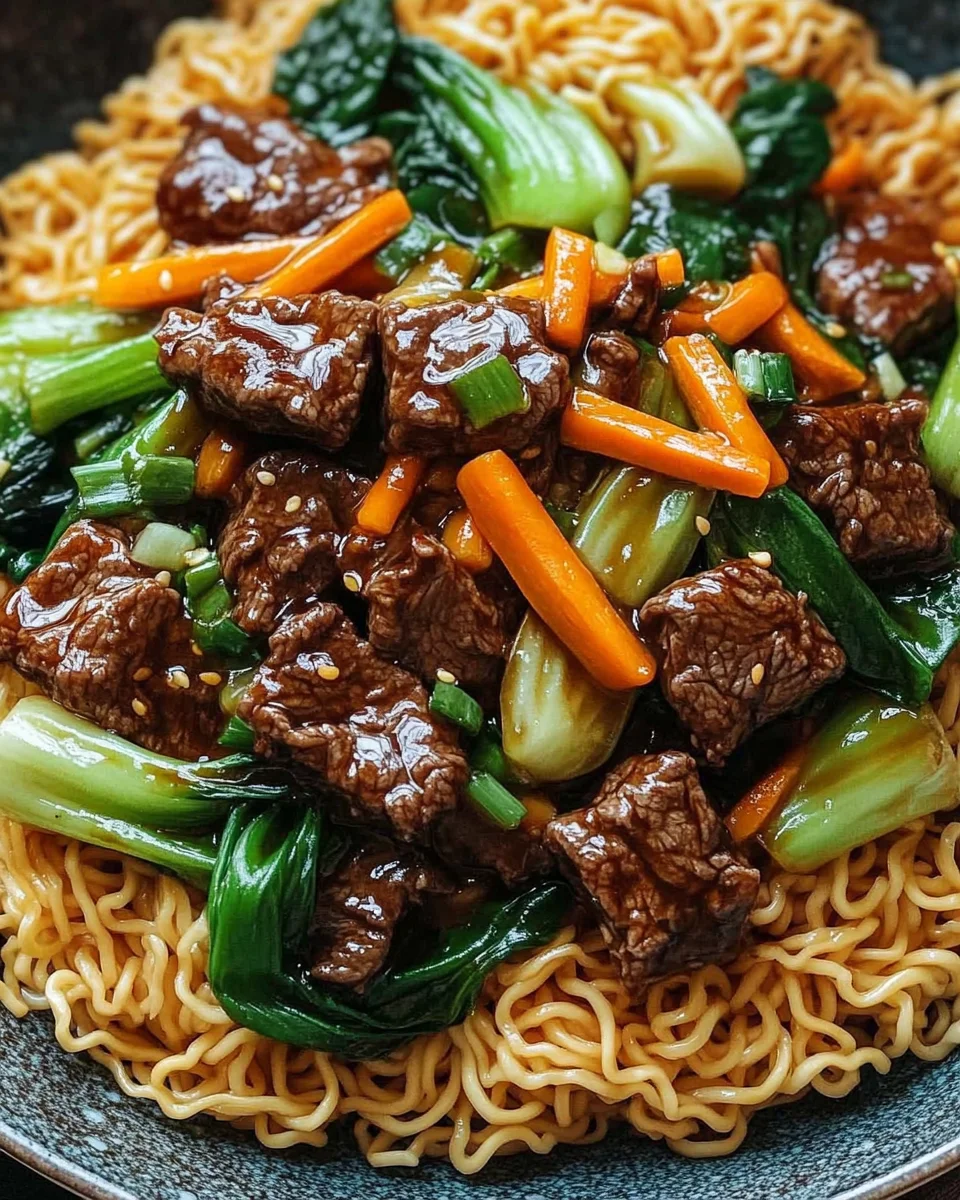 Beef Pan-Fried Noodles