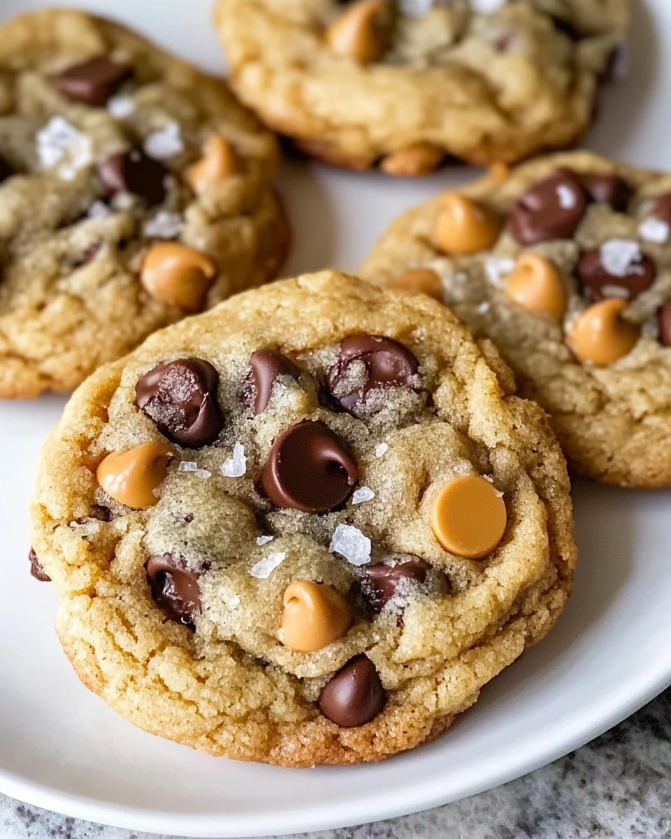 Best Ever Butterscotch Chocolate Chip Cookies (with Sea Salt)