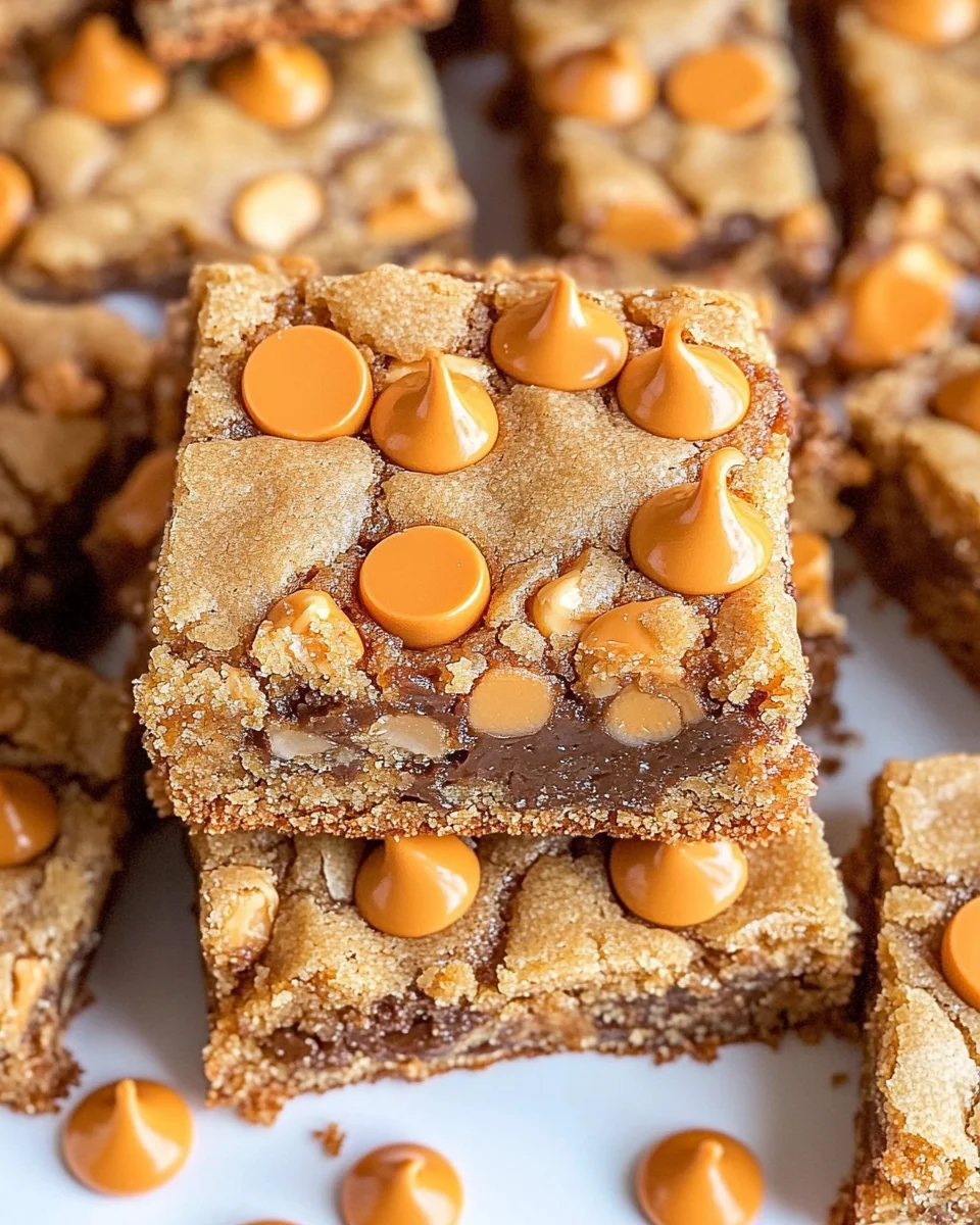 Butterscotch Toffee Cookie Bars