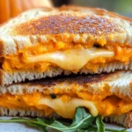 Cheddar Pumpkin Healthier Grilled Cheese