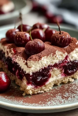 Cherry Amaretto Tiramisu